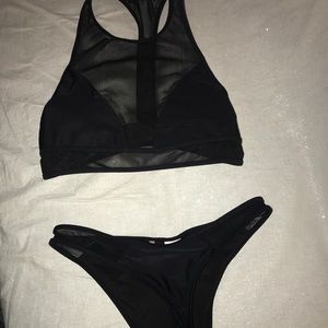 Forever 21 Mesh swim bikini